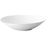 Rosenthal Suppenteller TAC Gropius Platin Suppenteller 24 cm, (1 St) silberfarben|weiß