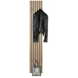 Sconto Garderobenpaneel Grace 25 x 160 cm Eiche