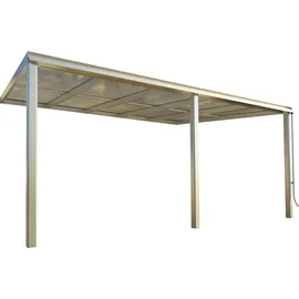 BECKMANN Terrassendach Exklusiv Gr. 11 508 x 371,3 cm grau