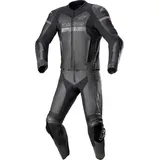 Alpinestars Motorradkombi GP Force Chaser 2-Teiler Motorrad Lederkombi schwarz 56