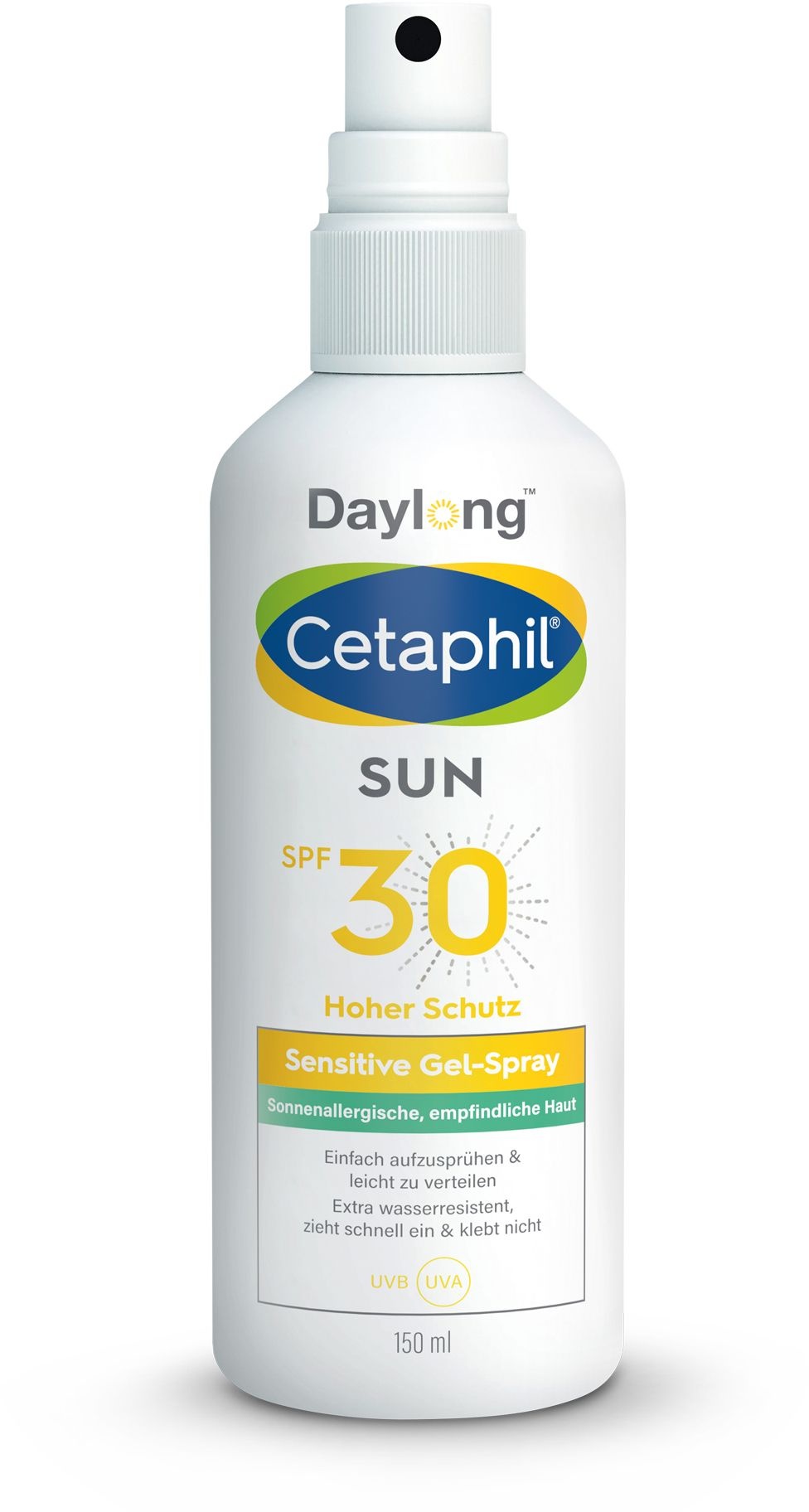 Cetaphil SUN Sensitive Gel-Spray SPF 30 Extra-leichter, fettfreier Sonnenschutz