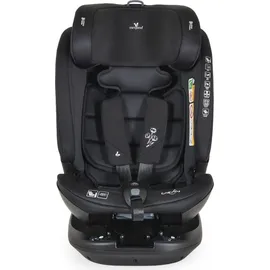 Cangaroo Kindersitz Gravity i-Size (40-150cm) Sitz drehbar, Kopfstütze, Isofix rosa