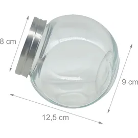 Relaxdays Bonbonglas 650 ml 5 St.