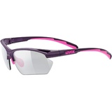 Uvex sportstyle 802 small vario weiß pink/rosa