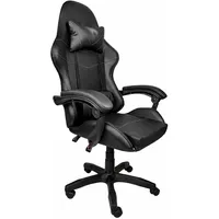 Hti-Living Gaming Stuhl Kunstleder Schwarz