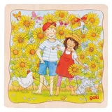 Gollnest & Kiesel GmbH & Co. KG Schichtenpuzzle Sonnenblumenfeld
