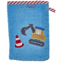 Playshoes Bagger Waschhandschuh 15 x 20 cm blau