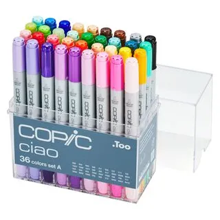 Copic COPIC® Ciao A Layoutmarker farbsortiert 1,0 + 6,0