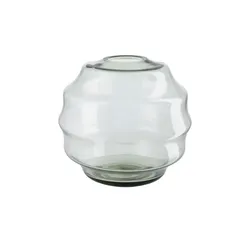 Peill+Putzler Vase , grün , Glas , Maße (cm): H: 19,5  Ø: 20.5