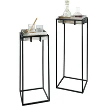 Faktorei »Liz« Deko-Säule 2er-Set bronze-gold