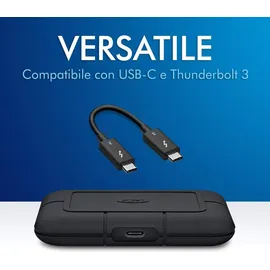 LaCie Rugged Pro 1 TB Thunderbolt 3 schwarz