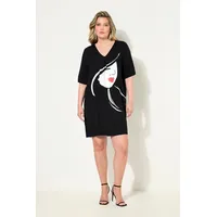 MIAMODA A-Linien-Kleid Schwarz 54