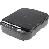 Iris Ohyama 2 in 1 Multikocher Schwarz Multifunktion, tragbar, Reiskochfunktion, mit Kochfunktion