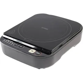 Iris Ohyama 2 in 1 Multikocher Schwarz Multifunktion, tragbar, Reiskochfunktion, mit Kochfunktion