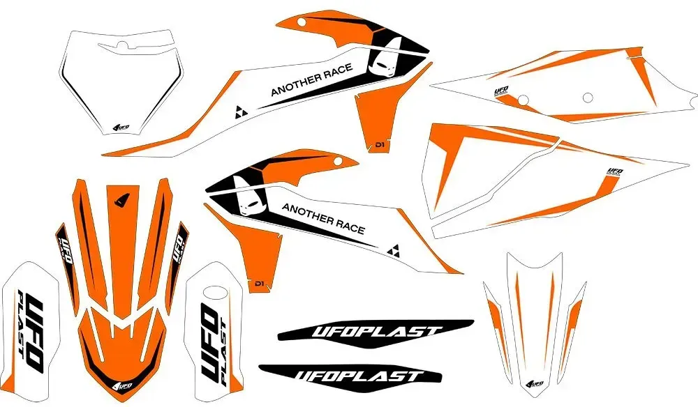 Ufo Tecna Ktm Aufkleber - Original - One Size