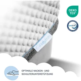 DAILYDREAM Hybrid-Matratze 3in1 mit Taschenfederkern, Kaltschaum und Memory Schaum