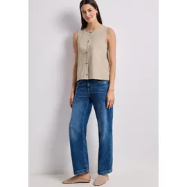 STREET ONE Kurzweste beige 44