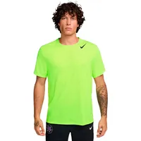 Nike Herren Aeroswift Dri-Fit ADV Kurzarm-Laufoberteil gelb