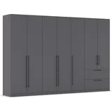 Rauch »Drehtürenschrank Schrank Garderobe Wäscheschrank Schlafzimmer AVOLA« in 3 verschiedenen Ausstattungen BASIC/CLASSIC/PREMIUM, mit hochwertigen Stangengriffen in Schwarz aus Metall MADE IN GERMANY
