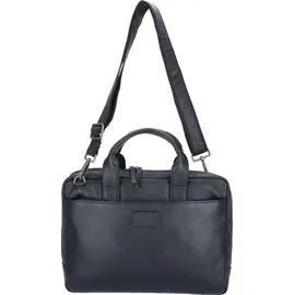 The Skandinavian Brand Businesstasche Umhängetasche Leder Black