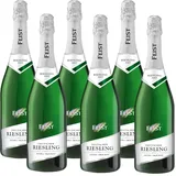 Feist deutscher Riesling Sekt extra trocken (6 x 0,75 l)