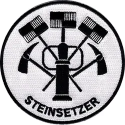 Job Stickaufnäher rund 80 mm für diverse Gewerke erhältlich