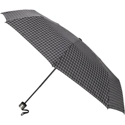 Stormwalker Taschenschirm Mini FRP schwarz karo check #65