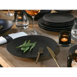 CreaTable Soft Touch Tafelservice 18-tlg. schwarz