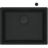 Franke Einbaubecken Maris MRG 210-52 Black Matt Drehknopf