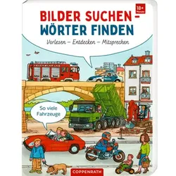 Coppenrath Bilder suchen - Wörter finden: So viele Fahrzeuge (BuchBONUS)