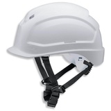 Uvex Schutzhelm pheos S-KR - Arbeitsschutz-Helm - 4-Punkt Kinnriemen, weiß