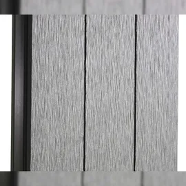 Mendler WPC-Sichtschutz Sarthe, Zaun Windschutz, Alu-Pfosten zum Einbetonieren ~ Basiselement, 190cm grau