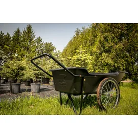 Polar Schubkarre Premium 283 l Schwarz
