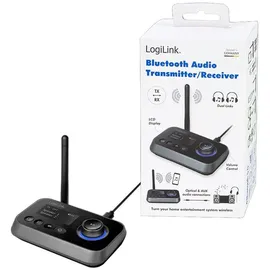 Logilink BT0062 Bluetooth 5.0 Audiosender Empfänger Transmitter Receiver) um Nicht-bluetoohfähige Geräte mit Bluetooth Version: 10m