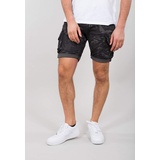 Alpha Industries Crew Short Camo Short für Herren Black Camo