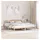 vidaXL Bettrahmen mit Kopfteil 180 x 200 cm Beige