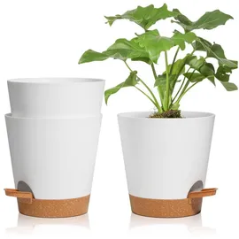 luxuskollektion Blumentopf 16,5 x 16,5 x 16,5 cm Weiß