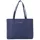 Valentino Pansy Shopper Kunstleder Blue