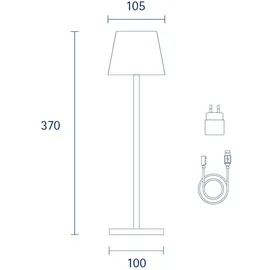 Sigor Nuindie eckig graphitgrau