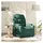 vidaXL Relaxsessel Dunkelgrün Stoff 89 x 100 x 89 cm Grün mit Liegeposition