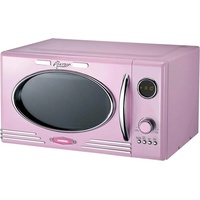 MELISSA Mikrowelle 16330130 pink-rosa im Retro Design mit Grill rosa