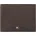 Flap And Coin Pocket Brieftasche Brown One Size