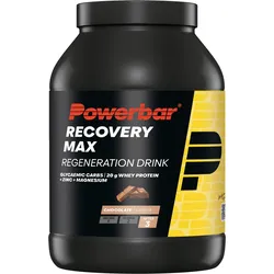 Powerbar Recovery Max Chocolate 1144g - Regenerations Whey Drink EINHEITSFARBE 1144 g