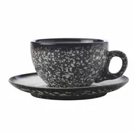 Maxwell & Williams MAXWELL&WILLIAMS Tasse Mit Untertasse Caviar Granite