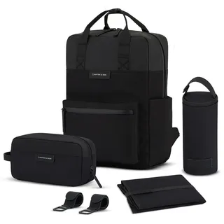 KAPTEN & SON Bergen Pro Diaper Wickelrucksack-Set