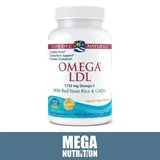 Nordic naturals Omega Ldl + Rot Roter Hefereis & CoQ10 1152mg Omega-3 60 Softgel