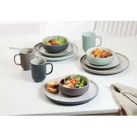 Ritzenhoff & Breker Jasper Teller & Schalenset 12-tlg. taupe