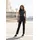 H.I.S. Schlupfhose Jeans Optik Schwarz 48/50