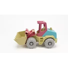Wader Replay Tech Truck Schaufellader mit stabilen Stahlachsen, ca. 27 cm großer Bagger aus recyceltem Kunststoff, ab 1 Jahr