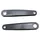 Miranda kettenradgarnitur Bosch3 Delta170 mm/18,4 mm alu-schwarz 3-teilig